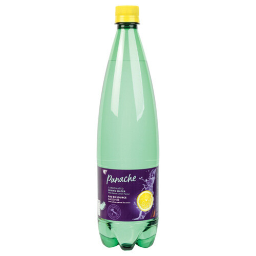 Panache Carbonated Spring Water Lemon 1 L (bottle)
