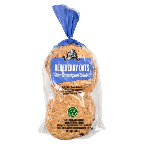 Farm Boy Breakfast Thin Buns Blueberry Oats 480 g