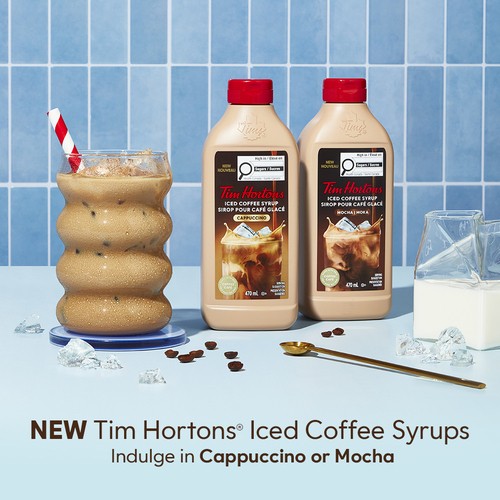 Tim Hortons Iced Coffee Syrup Cappuccino 470 ml