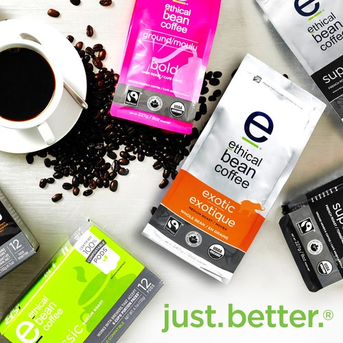 Ethical Bean Whole Bean Coffee Medium Roast Exotic 340 g