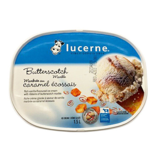 Lucerne Ice Cream Butterscotch Marble 1.5 L Voilà Online Groceries