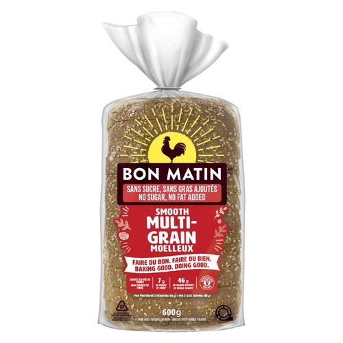 Bon Matin Smooth Multigrain Bread No Fat No Sugar 600 g