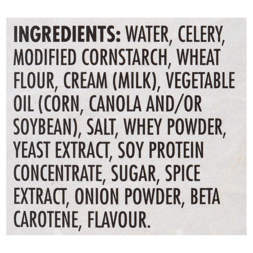Campbell's Condensed Soup Low Fat Cream Of Celery 284 ml