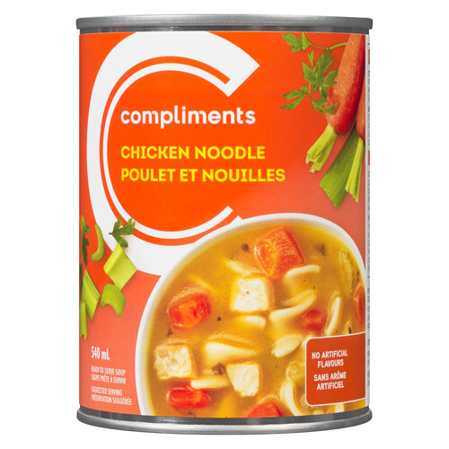 Compliments Soup Chicken Noodle 540 ml