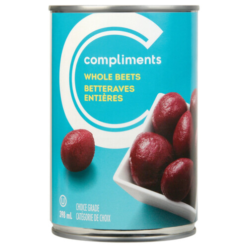 Compliments Whole Beets 398 ml