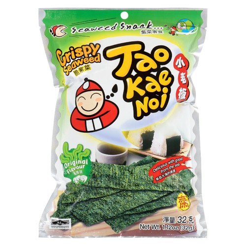 Taokaenoi Original Seaweed Crispy 32 g