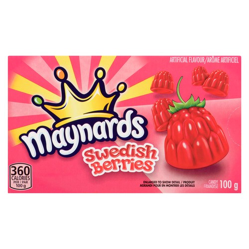 Maynards Candy Swedish Berries 100 g