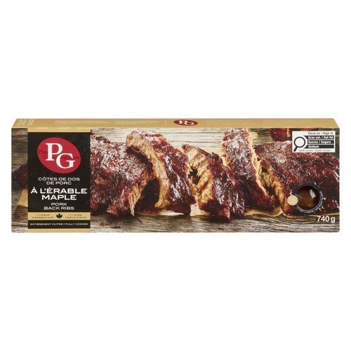 Plaisirs Gastronomiques Pork Back Ribs Maple 740 g