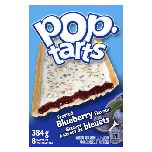 Kellogg's Pop Tarts Frosted Blueberry 384 g