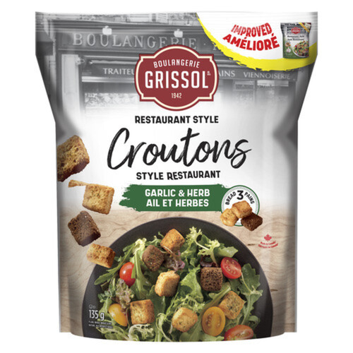 Dare Grissol Croutons Restaurant Style Garlic & Herb 135 g