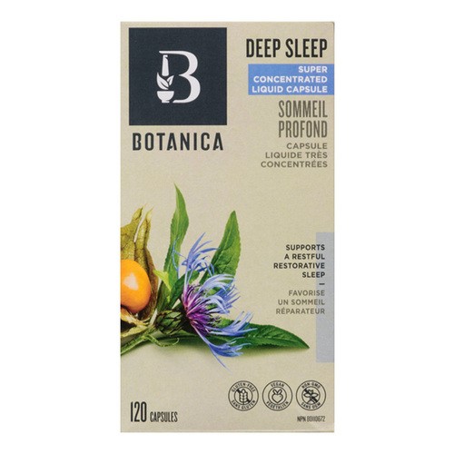 Botanica Deep Sleep Liquid Capsule 120 EA