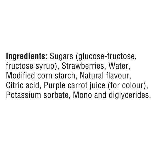Smucker's Ice Cream Toppings Sundae Syrup Strawberry 428 ml
