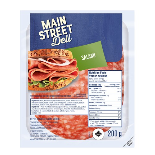 Main Street Deli Salami 200 g
