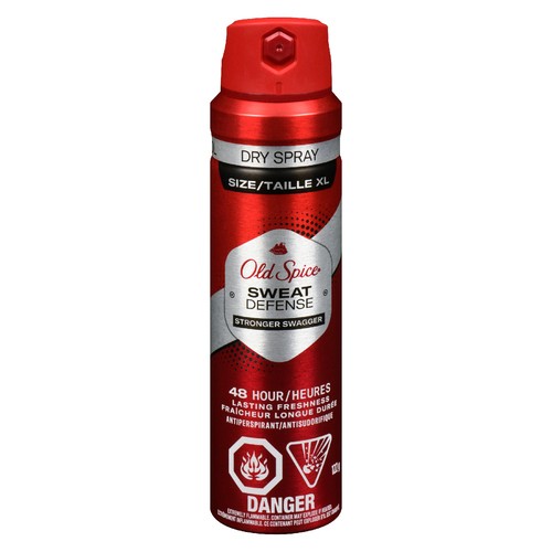 Old Spice Deodorant Spray Hardest Working Pure Sports Plus Stronger Swagger 122 g