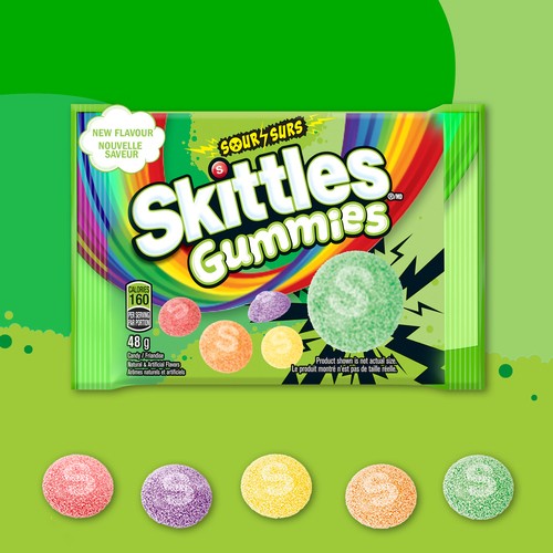 Skittles Gummies Sour 48 g