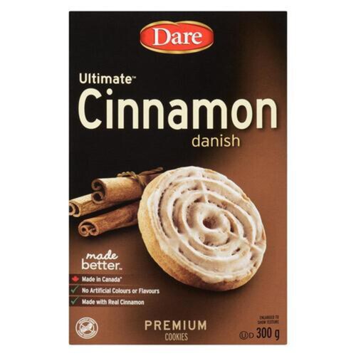 Dare Ultimate Peanut-Free Cookies Cinnamon Danish 300 g