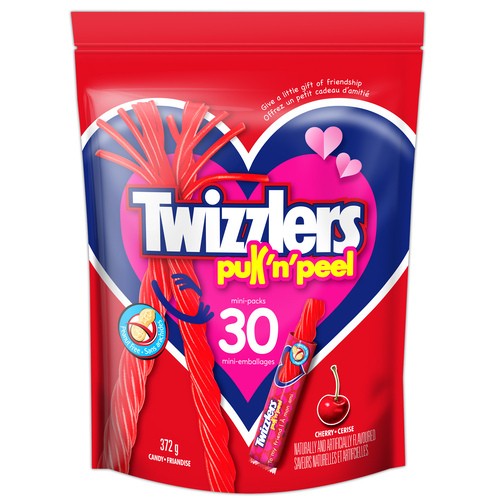 Twizzlers Candy Pull 'N' Peel Cherry 372 g
