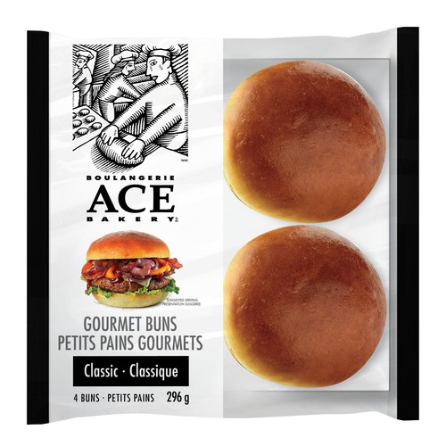 ACE Bakery Gourmet Burger Buns Classic 296 g