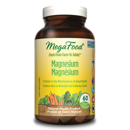 MegaFood Vegan Magnesium Tablets 60 Count
