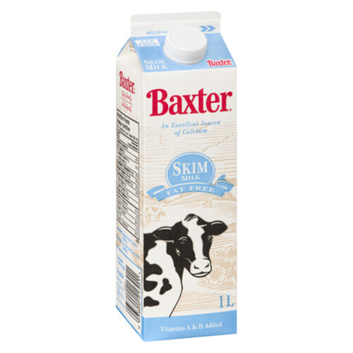 Baxter Skim  Milk Carton 1 L