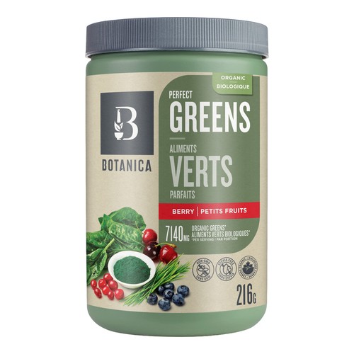 Botanica Organic Perfect Greens Berry 216 g