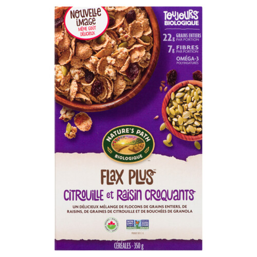 Nature's Path Organic Flax Plus Pumpkin Raisin Crunch 350 g