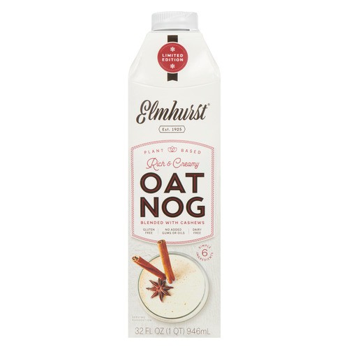 Elmhurst Plant Based Beverage Oat Nog 946 ml