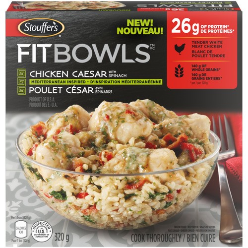 Stouffer's Frozen Fit Bowl Chicken Caesar 320 g