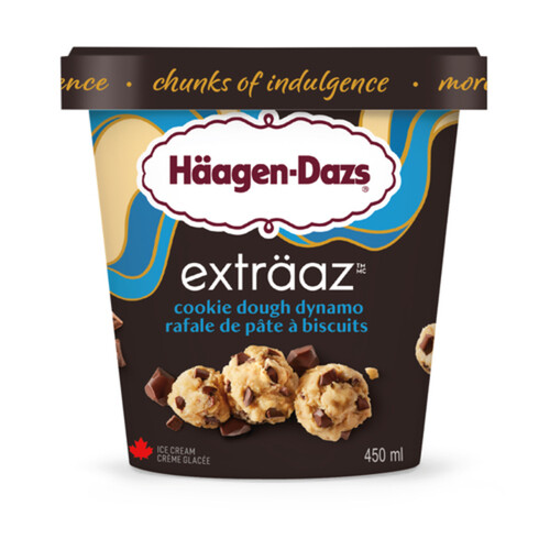 Haagen-Dazs Extraaz Ice Cream Cookie Dough Dynamo 450 ml