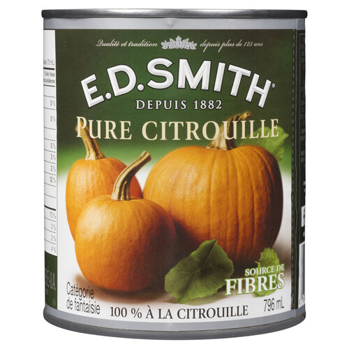 E.D. Smith Pumpkin Puree Pure 796 ml