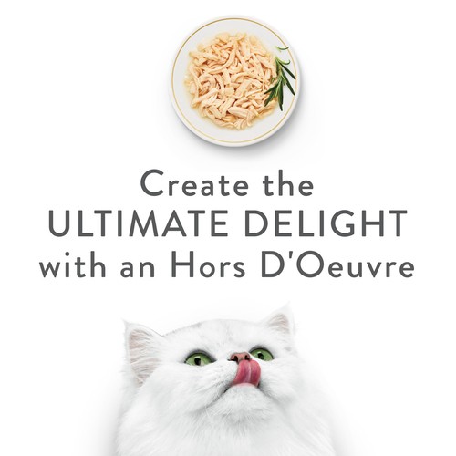 Fancy Feast Hors d'Oeuvre Cat Treats White Meat Chicken Appetizer 57 g