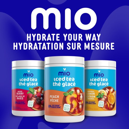 Mio Drink Mix Iced Tea  Peach 540 g