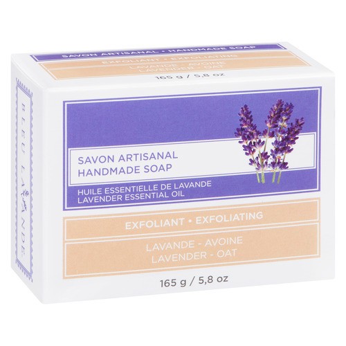 Bleu Lavande Oat Exfoliating Soap Lavender 165 g