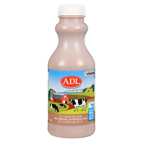 ADL Milk 1% Chocolate 473 ml