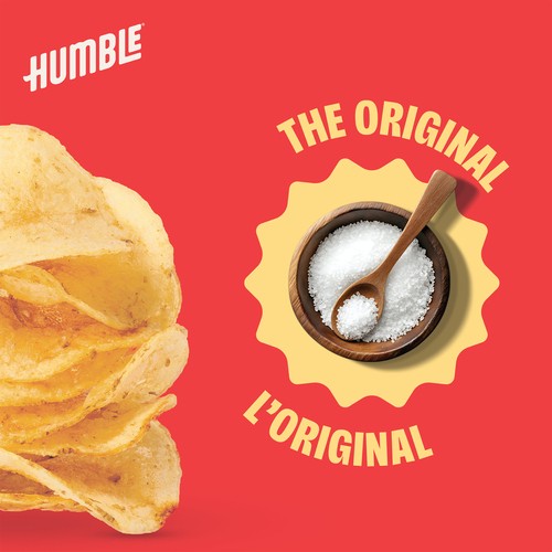 Humble Organic Potato Chips Original 135 g