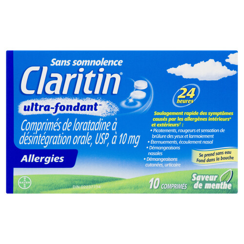 Claritin Allergy Rapid Dissolve Antihistamine Tablets 10 EA