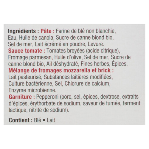 Plaisirs Gastronomiques Frozen Stromboli Pizza Pepperoni & Cheese Pizza 368 g