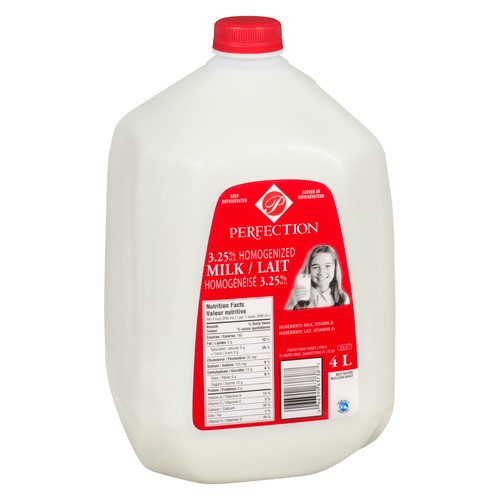 Perfection 3.25% Milk Homogenized 4 L