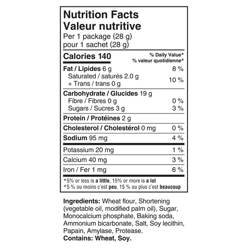 Ritz Crackers Mini Snack Pack Original 10 x 28 g