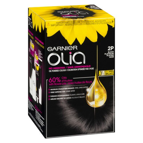 Garnier Olia Powder Hair Color Black Platinum 2 Pack 