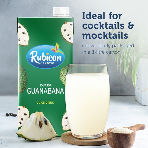 Rubicon Exotic Juice Guanabana Nectar 1 L