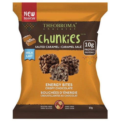 Theobroma Chocolat Gluten-Free Chunkies Chocolate Salted Caramel 37 g