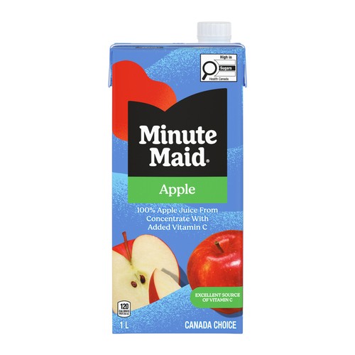 Minute Maid 100% Apple Juice From Concentrate 1 L