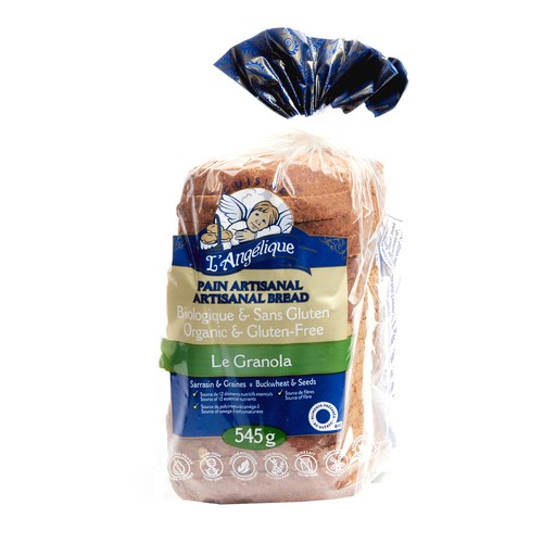 Cuisine L'Angelique Organic Frozen Granola Bread 545 g