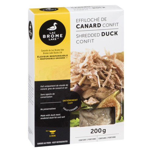 Brome Lake Ducks LTD Shredded Duck Confit 200 G