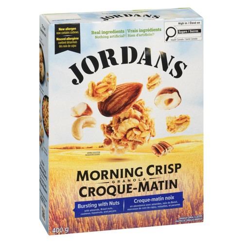 Jordans Morning Crisp Granola Cereal Bursting With Nuts 400 g