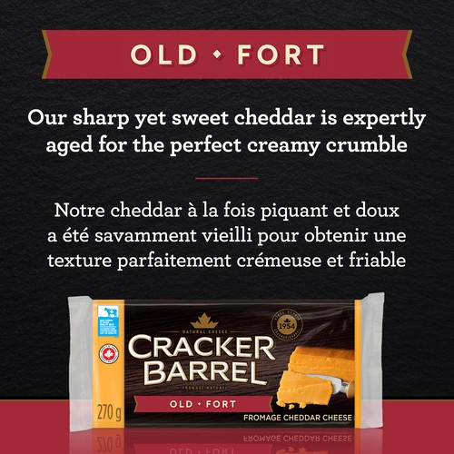 Cracker Barrel Cheese Old Cheddar 270 g