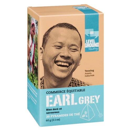 Level Ground Trading Tea Pyramids Earl Grey 60 g