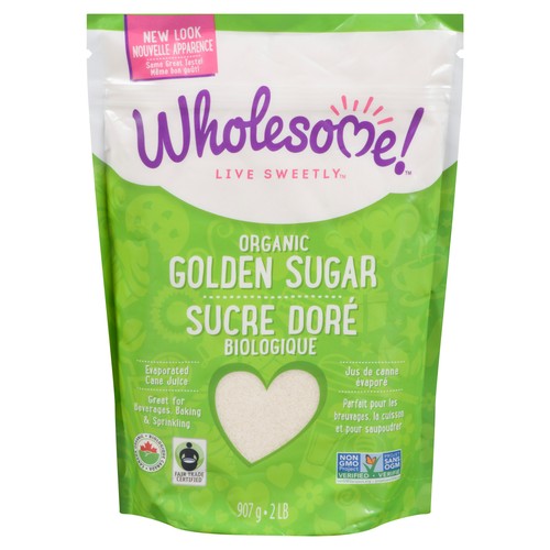 Wholesome Sweeteners Organic Golden Sugar 907 g