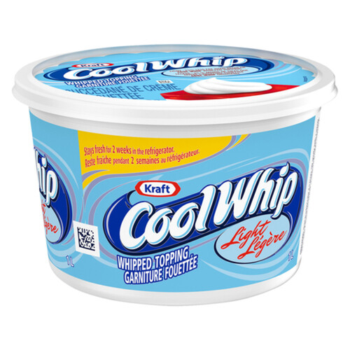 Kraft Cool Whip Frozen Light Whipped Topping 1 L